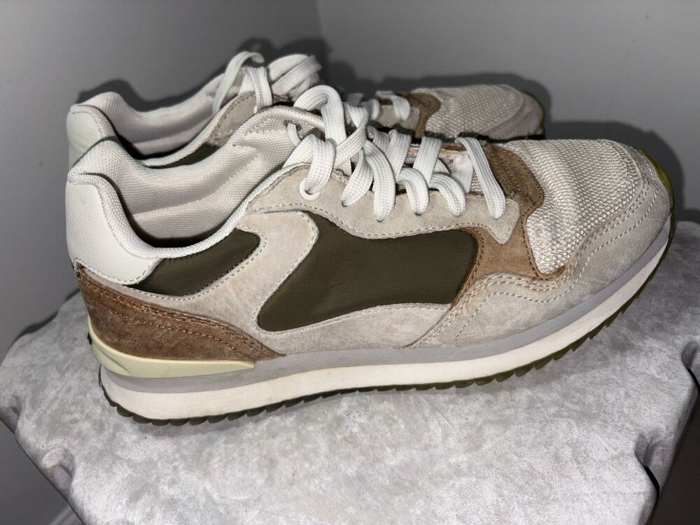 Hoff City WASHINGTON DC Khaki Sneakers Sz 8